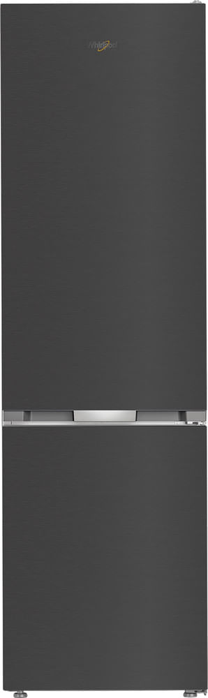 Whirlpool Combiné réfrigérateur congélateur Pose-libre WHK 25404 XBR5E Noir 2 portes Frontal