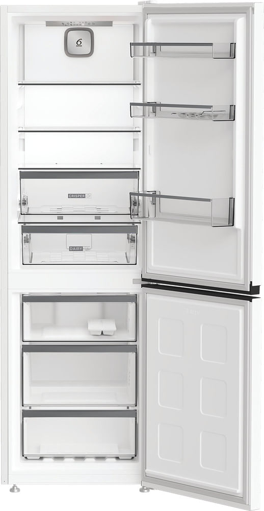 Whirlpool Combiné réfrigérateur congélateur Pose-libre WHK 25364 W4E Blanc 2 portes Frontal open