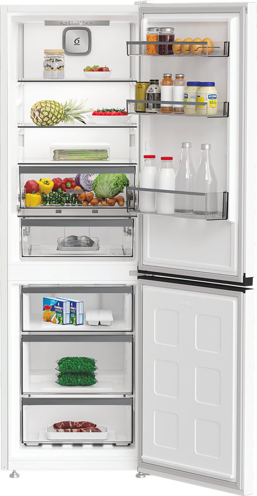 Whirlpool-Combine-refrigerateur-congelateur-Pose-libre-WHK-25364-W4E-Blanc-2-portes-Lifestyle-frontal-open