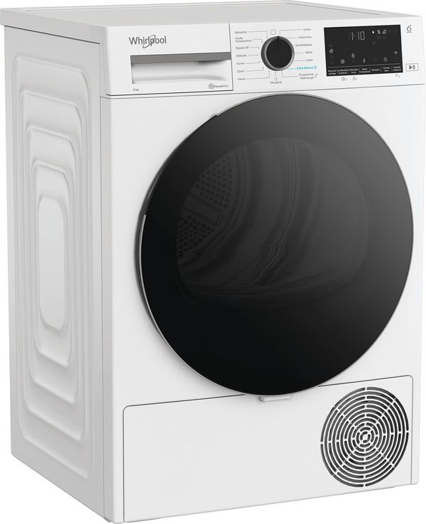 Whirlpool Sèche-linge C WD 94M WBS FR X Blanc Perspective