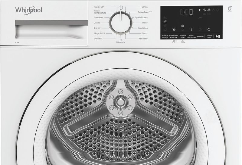 Whirlpool-Seche-linge-C-WSD-83M-WWS-FR-Blanc-Control-panel