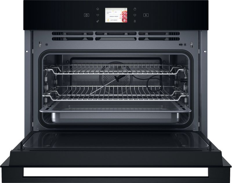 Whirlpool-Four-micro-ondes-Encastrable-WCW9O7PHTSBF-Noir-Electronique-53-Micro-ondes-Combine-950-Frontal-open
