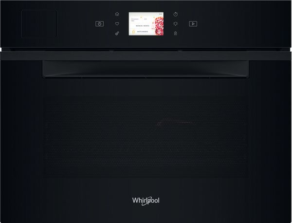 Whirlpool Four micro-ondes Encastrable WCT11A9FHTSB Noir Electronique 53 Micro-ondes Combiné 950 Frontal