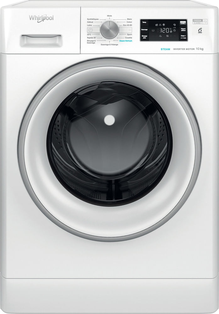 Whirlpool-Lave-linge-Pose-libre-FFBC-10489-SV-FR-Blanc-Lave-linge-frontal-A-Frontal