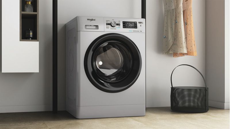 Whirlpool-Lave-linge-Pose-libre-FFB8469SBVFR-Argent-Lave-linge-frontal-A-Lifestyle-perspective