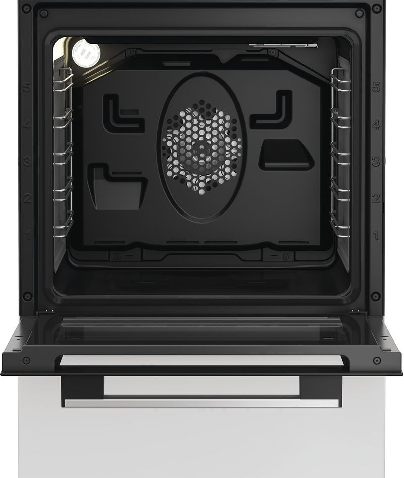 Whirlpool-Cuisiniere-W5V5LCW-Blanc-Electrique-Frontal-open