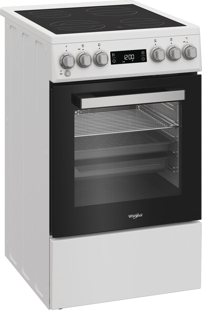 Whirlpool-Cuisiniere-W5V5LCW-Blanc-Electrique-Perspective