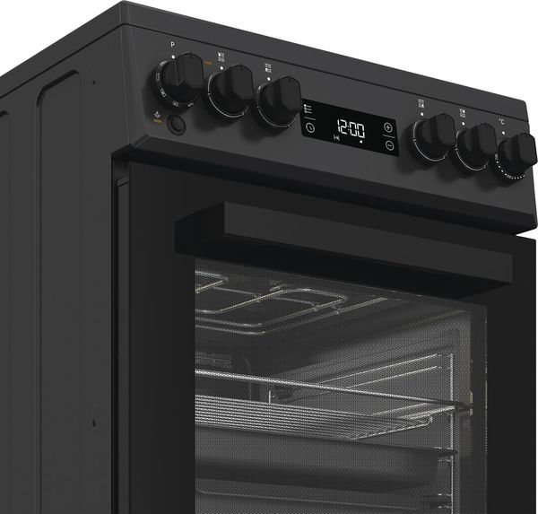 Whirlpool Cuisinière W5V8LCSA Anthracite Electrique Control panel
