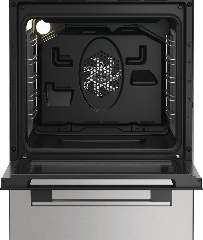 Whirlpool-Cuisiniere-W5I8LCSX-Inox-Electrique-Frontal-open