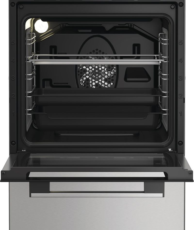 Whirlpool-Cuisiniere-W5I8LCSX-Inox-Electrique-Lifestyle-frontal-open