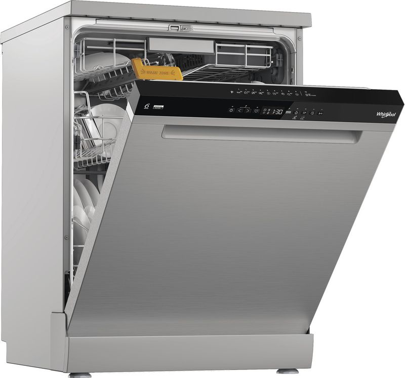 Whirlpool-Lave-vaisselle-Pose-libre-W8F-HP51X-Pose-libre-B-Perspective-open