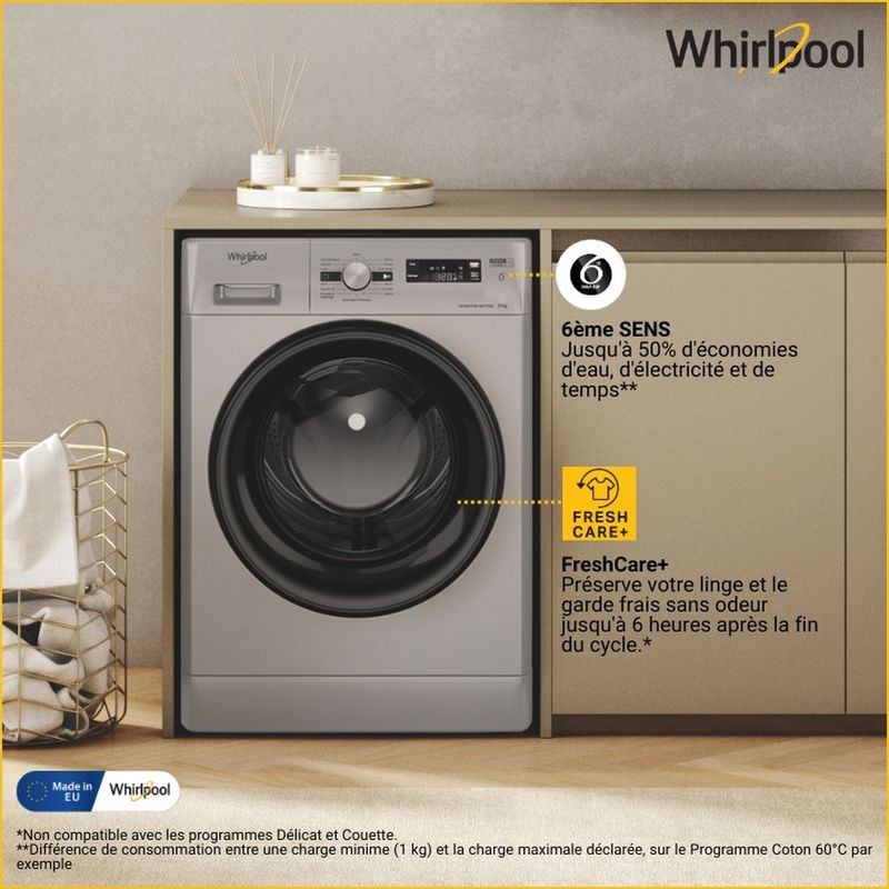 Whirlpool-Lave-linge-Pose-libre-FFS-9269-SB-FR-Argent-Lave-linge-frontal-A-Lifestyle-detail