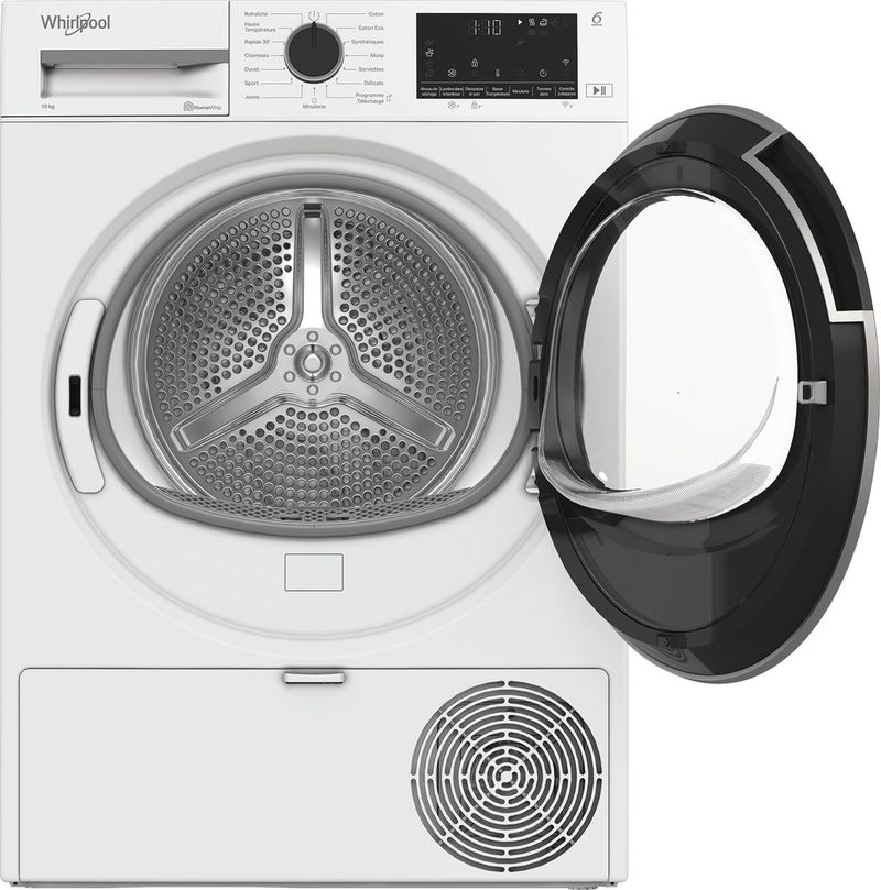 Whirlpool-Seche-linge-C-WD-103M-WBS-FR-Blanc-Frontal-open