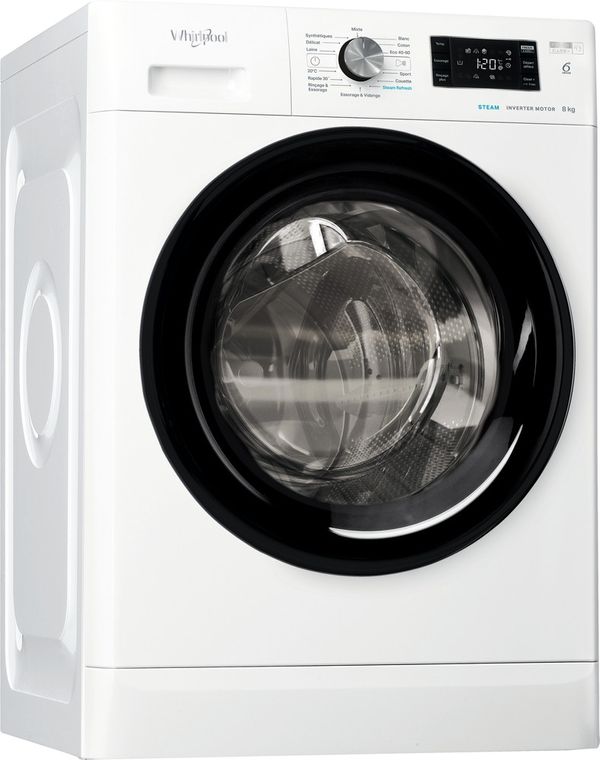 Whirlpool-Lave-linge-Pose-libre-FFB-827-BV-FR-Blanc-Lave-linge-frontal-A-Perspective