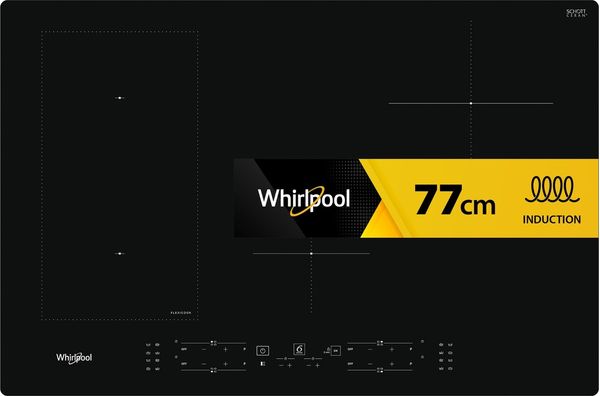 Whirlpool-Table-de-cuisson-WL-B2977-NE-Noir-Induction-vitroceramic-Frontal