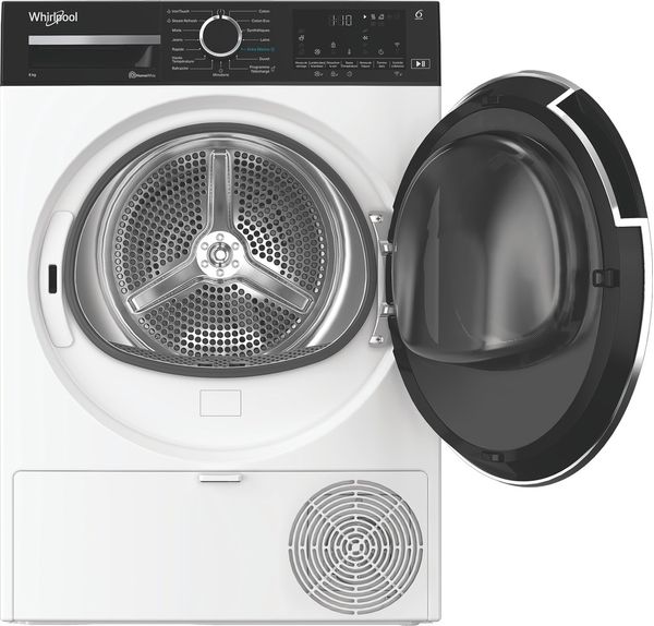 Whirlpool-Seche-linge-C-WD-86M-WBR-FR-Blanc-Frontal-open