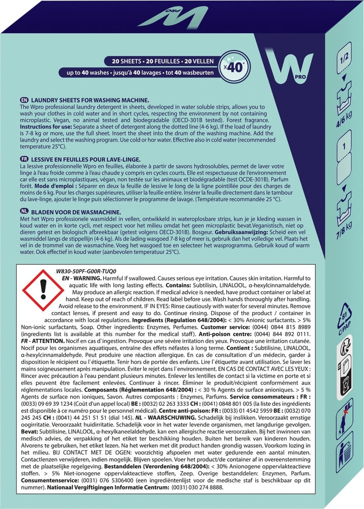 Whirlpool WASHING LDS025 Back / Lateral