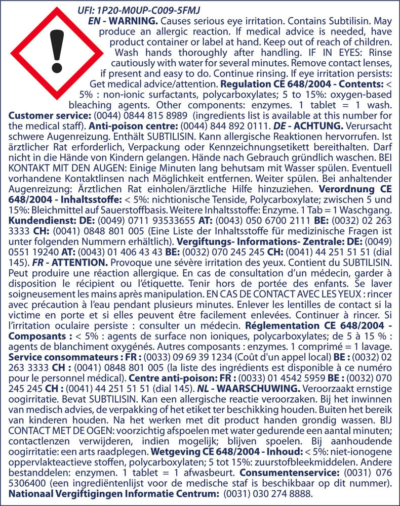 Whirlpool DISHWASHING NTB100 Back / Lateral