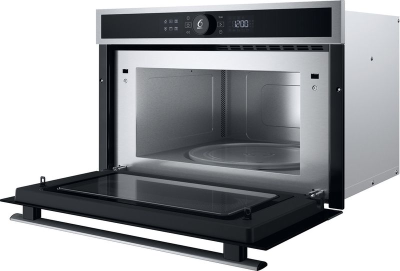 Whirlpool-Four-micro-ondes-Encastrable-WMD4I4MXF-Acier-inoxydable-Electronique-31-Micro-ondes---gril-1000-Perspective-open