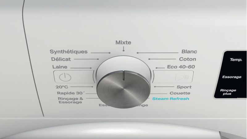 Whirlpool Lave-linge Pose-libre FFB 10489 WV FR Blanc Lave-linge frontal A Control panel