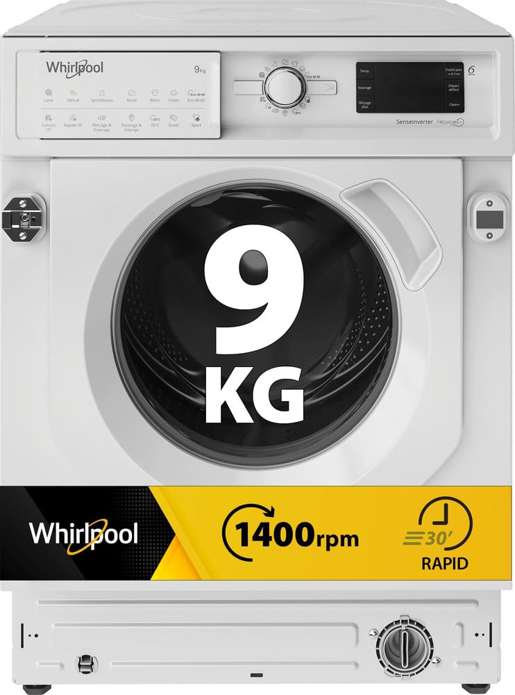 Whirlpool-Lave-linge-Encastrable-BI-WMWG-91485-FR-Blanc-Lave-linge-frontal-B-Perspective