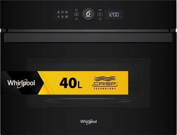 Whirlpool-Four-micro-ondes-Encastrable-WMW47HMBF-Noir-Electronique-40-Micro-ondes-Combine-900-Frontal