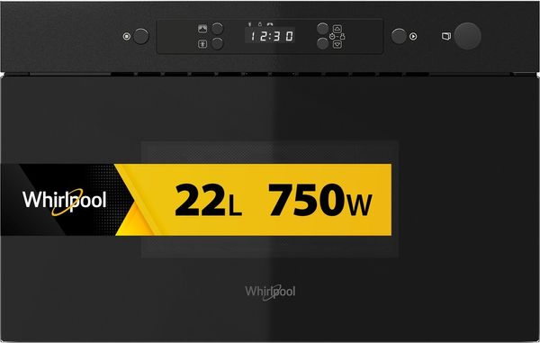 Whirlpool-Four-micro-ondes-Encastrable-MBNA990B-Noir-Electronique-22-Micro-ondes-uniquement-750-Frontal