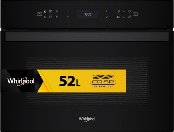 Whirlpool-Four-micro-ondes-Encastrable-WCW6O7HTBF-Noir-Electronique-53-Micro-ondes-Combine-950-Frontal