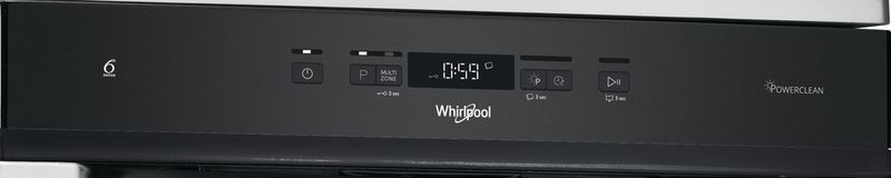 Whirlpool Lave-vaisselle Pose-libre WFC 3C34 P X Pose-libre D Control panel