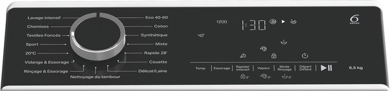 Whirlpool-Lave-linge-Pose-libre-TW-6522-FRESHCARE-FR-Blanc-Lave-linge-top-B-Program