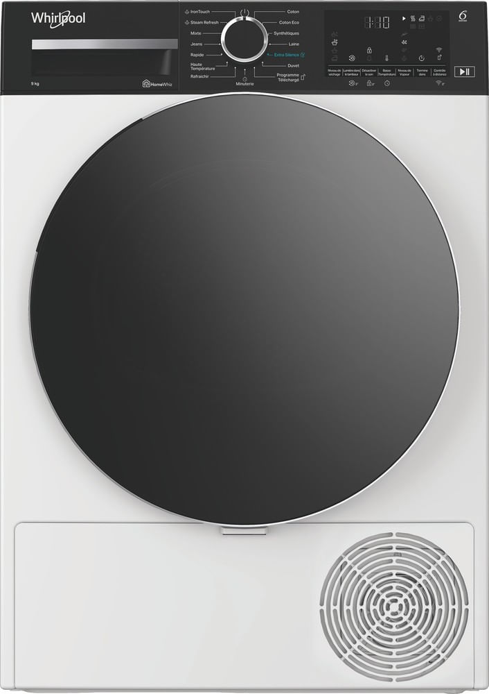 Whirlpool-Seche-linge-C-WD-96M-WBR-FR-Blanc-Frontal