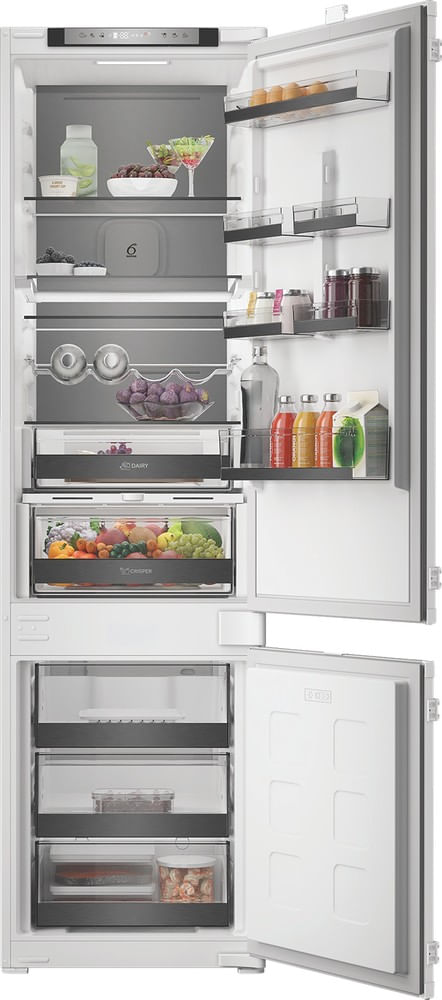 Whirlpool-Combine-refrigerateur-congelateur-Encastrable-WHK2-5324-B7E-White---ARC-P1-2-portes-Lifestyle-frontal-open