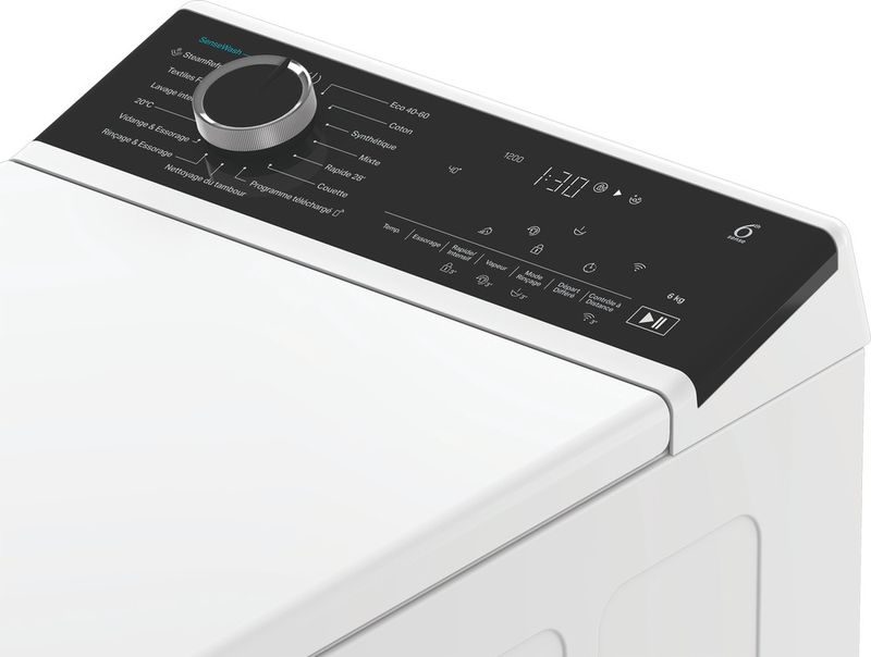 Whirlpool-Lave-linge-Pose-libre-TW-621CS-SENSE-WASH-FR-Blanc-Lave-linge-top-A-Lifestyle-control-panel