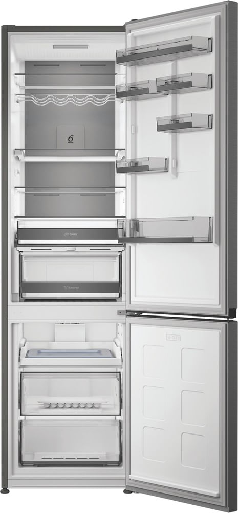 Whirlpool-Combine-refrigerateur-congelateur-Pose-libre-WHK-22414-XBR8EA-ARC-764-Manhattan-Gray-2-portes-Frontal-open