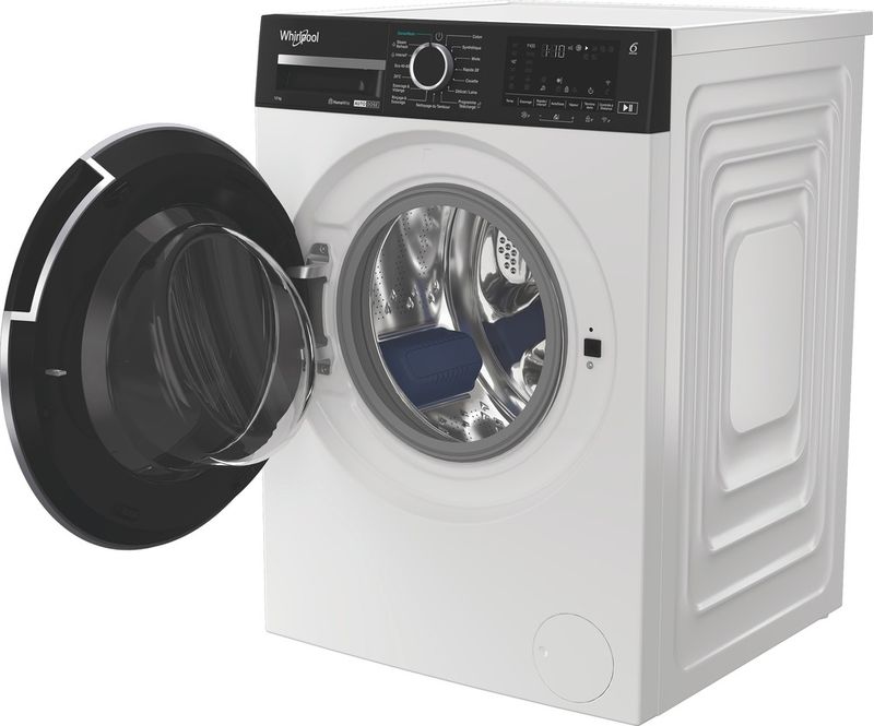Whirlpool-Lave-linge-Pose-libre-W0M-210W-ADS-FR-Blanc-Lave-linge-frontal-A-Perspective-open