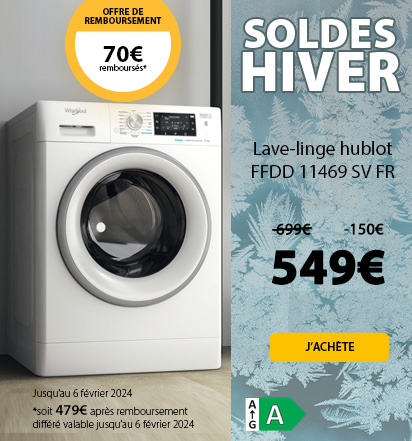 Lave-Linge séchant Encastrable - Promos Soldes Hiver 2024